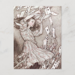 Carte Postale Alice Au Pays Des Merveilles Lewis Carroll Rackham