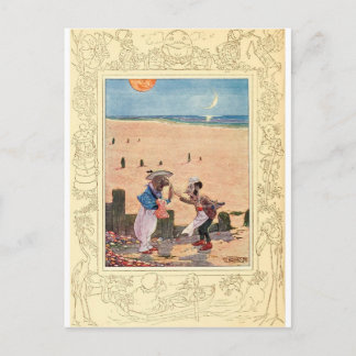 Carte Postale Alice au pays des merveilles, Walrus et Carpenter