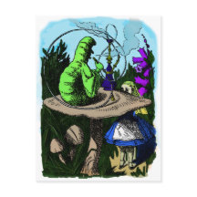Alice colorée de la chenille au pays des merveille