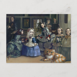 Carte postale "Alice et Las Meninas"