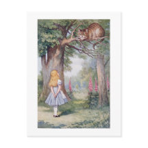Alice et le Chat du Cheshire,
