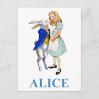 Alice et le Lapin Blanc au Pays des Merveilles