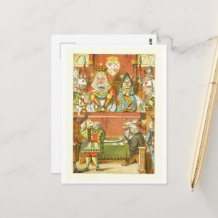 Carte postale Alice in Wonderland