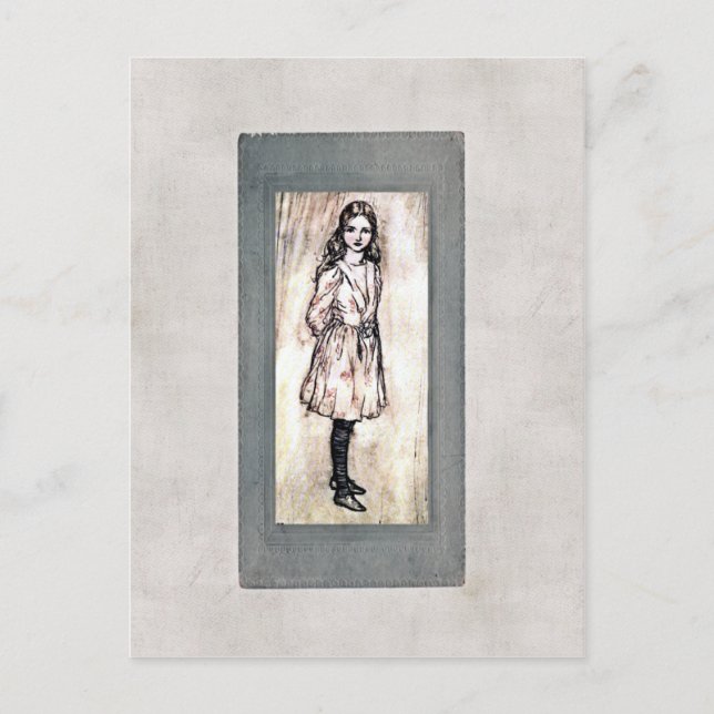 Carte postale Alice In Wonderland (Devant)
