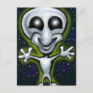 Carte Postale Alien