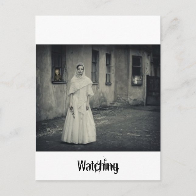 Carte postale Alien à suivre (Devant)