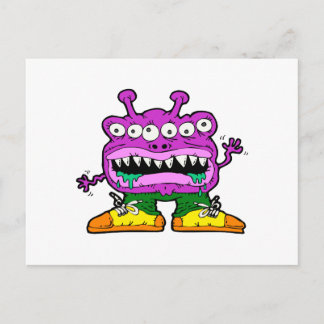 Carte Postale Alien de noyage