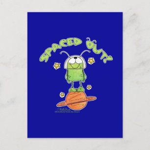 Carte Postale Alien Espacé