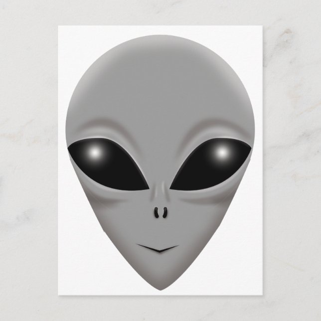 Carte Postale Alien Grey (Devant)