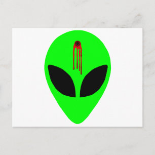 Carte Postale Alien mort