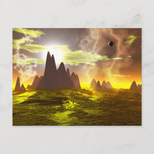 Carte Postale Alien Ocean