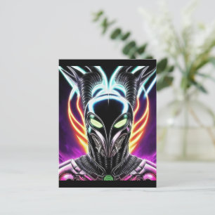 Carte Postale Alien Raven 18