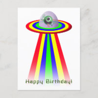 Alien venant à l'anniversaire