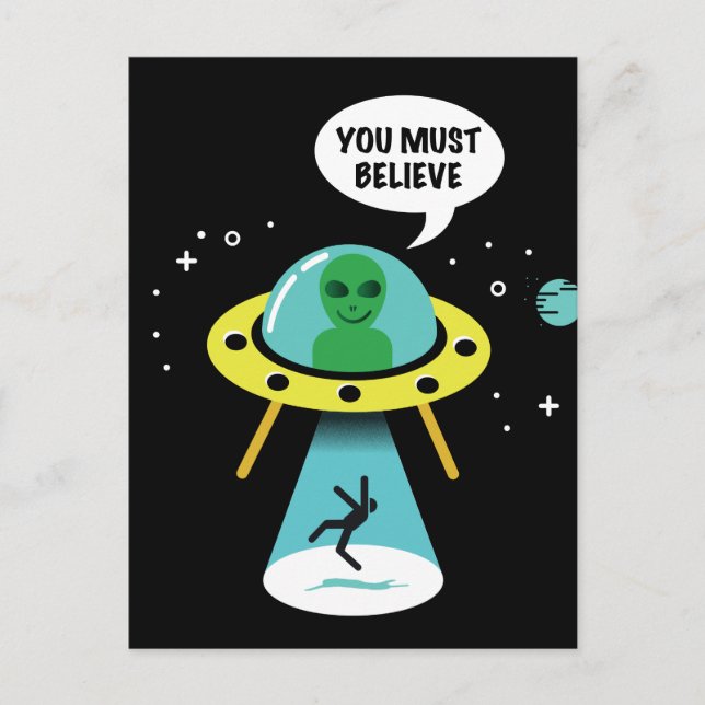Carte Postale Aliens (Devant)