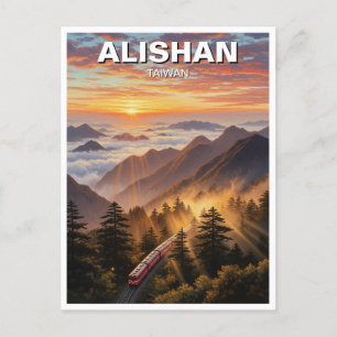 Carte Postale Alishan Taiwan Travel