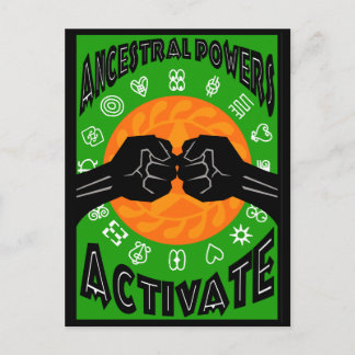 CARTE POSTALE ALKEBULAN - ACTIVATION DES PUISSANCES ANCESTRALES