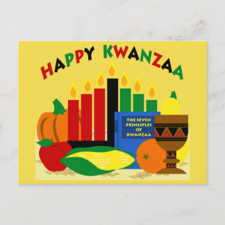 CARTE POSTALE ALKEBULAN - KWANZAA CADRE