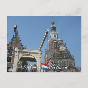 Carte Postale Alkmaar Waag (Weighting House) Holland Postcard