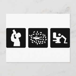 Carte Postale alkohol alki säufer