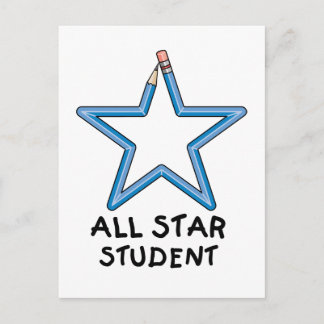 Carte postale All Star Student