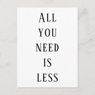 Carte Postale All you need