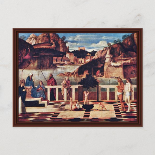 Carte Postale Allégation De Purgatoire Par Bellini Giovanni (Devant)