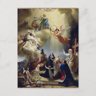 Carte Postale Allégorie en l'honneur de la naissance d'Henri de