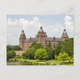 Carte Postale Allemagne, Bavière, Bayern, Aschaffenburg. Château