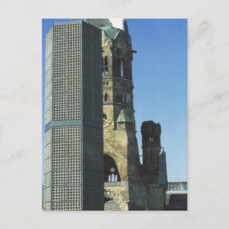 Carte Postale Allemagne, Berlin, Kurustendamm, Wilhelm Kirche