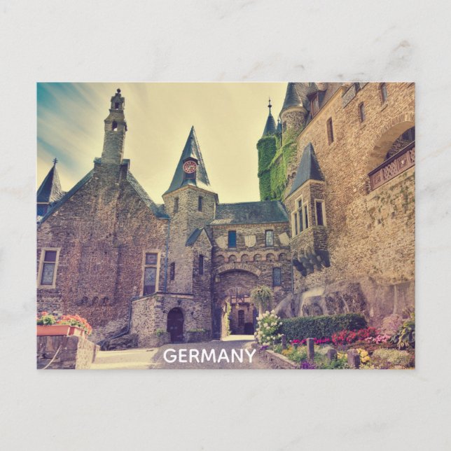 Carte Postale Allemagne Cochem Castle Voyage Photo (Devant)