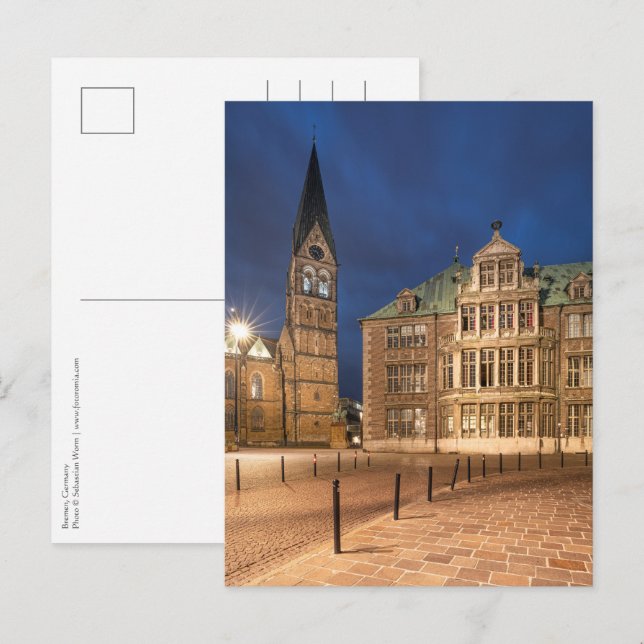 Carte Postale Allemagne de Brême (Devant / Derrière)