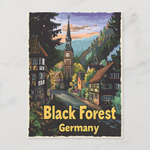 Carte Postale Allemagne de la Forêt Noire