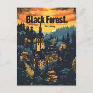 Carte Postale Allemagne de la Forêt Noire