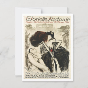 Carte Postale Allemagne Fashion Club Déco années 1920 Vintages i