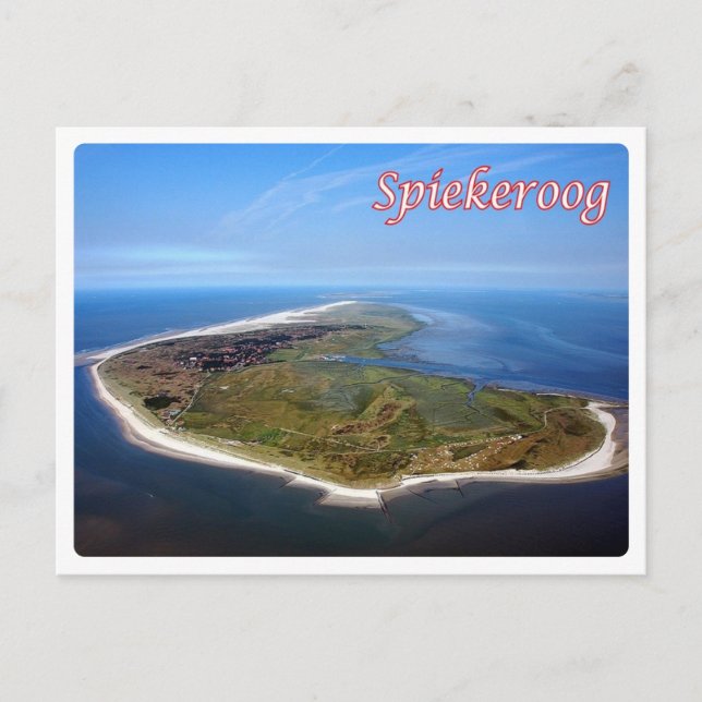 Carte Postale Allemagne - Îles Frise - Spiekeroog - (Devant)