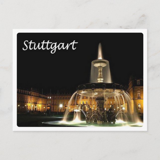 Carte Postale Allemagne - Stuttgart - (Devant)