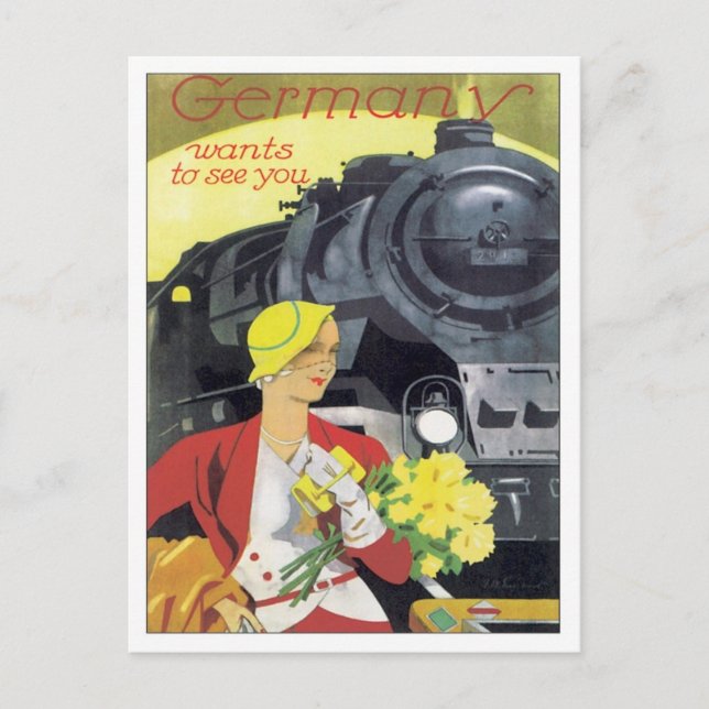 Carte Postale Allemagne vintage (Devant)