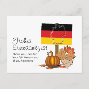 Carte Postale allemand   FROHES ERNTEDANKFEST   Thanksgiving