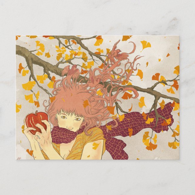 Carte Postale Allemand pour l'automne (Devant)