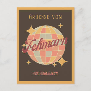 Carte postale allemande de Fehmarn