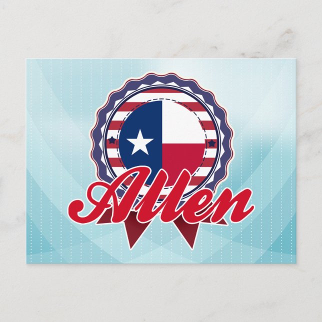 Carte Postale Allen, TX (Devant)