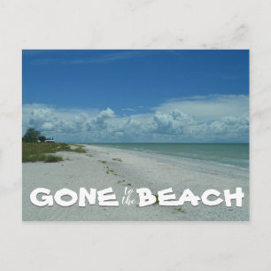 Carte Postale Aller à la légende de la plage sur la plage tropic