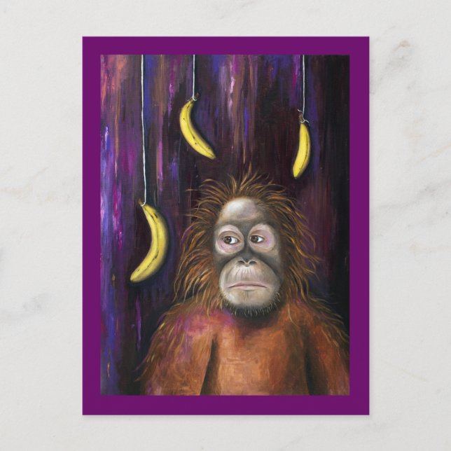 Carte Postale Allez à la banane ! (Devant)