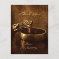 alliance vintage alliance rustique mariage merci
