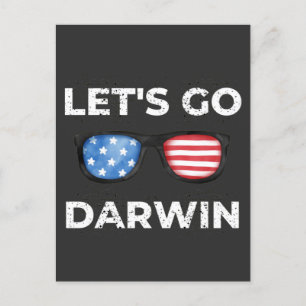 Carte Postale Allons-y Darwin