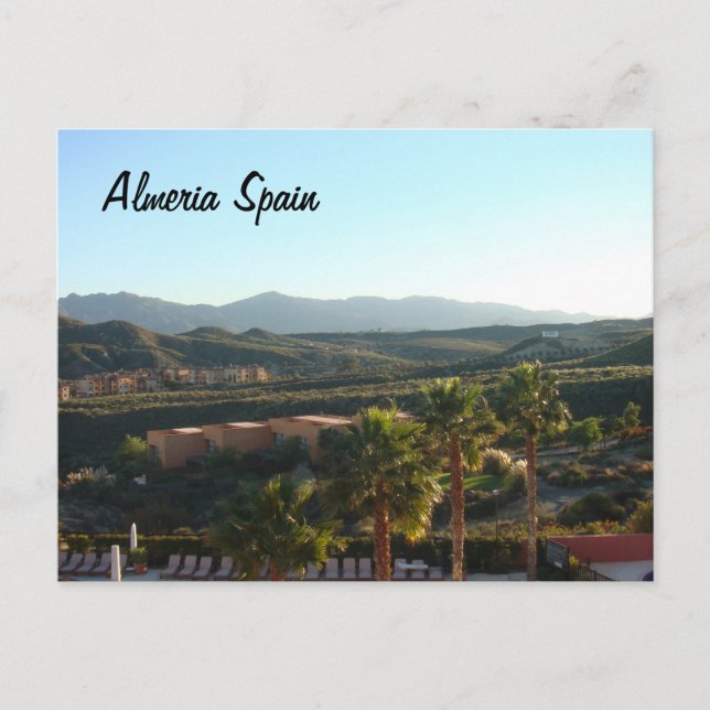 Carte Postale Almeria Espagne (Devant)