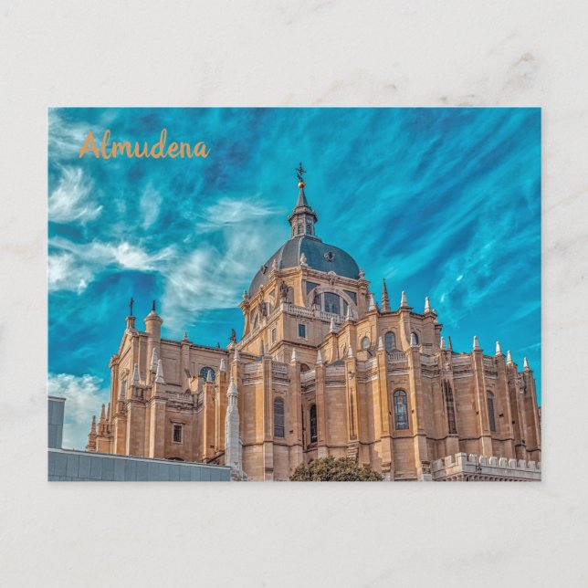 Carte Postale Almudena Madrid (Devant)