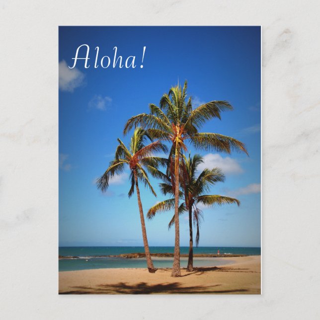 Carte postale Aloha (Devant)