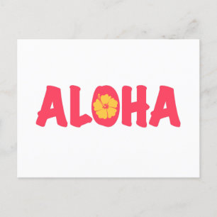 Carte postale Aloha