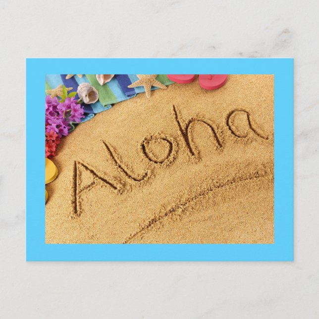 Carte postale Aloha (Devant)